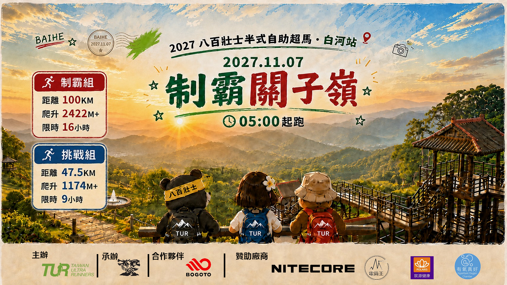 2027 制霸關子嶺 (Guanziling Conquest Ultramarathon )